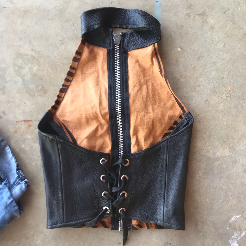 💯💯💯 LEATHER HALTER SMALL - Picture 2 of 3